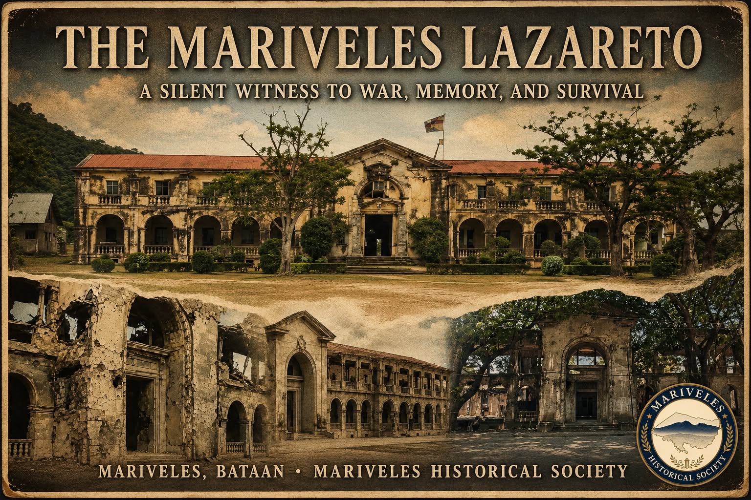 Ang Lazareto de Mariveles ngayon — mga guho at natitirang arkitektura